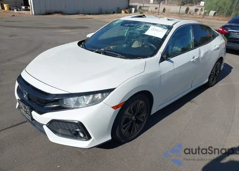 2019 Honda Civic Ex z USA, uszkodzony, nr VIN SHHFK7H67KU424302